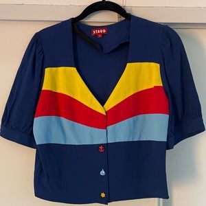 STAUD blouse size L
